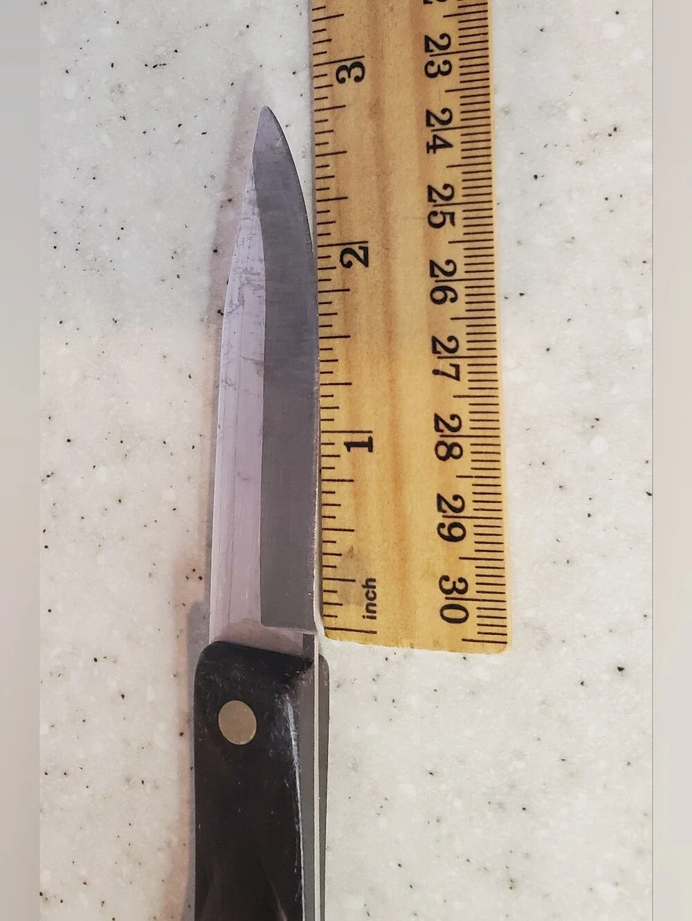 Vintage Cutco 1720 KA Paring Knife Brown Handle USA 3